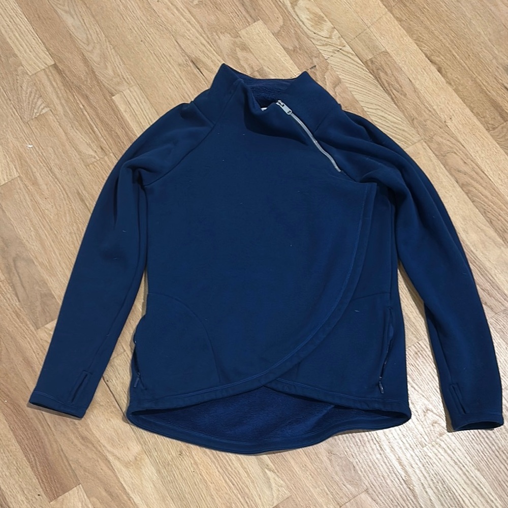 Athleta Navy sweatshirt xs